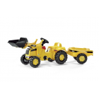 Cat tractor with bucket and trolley