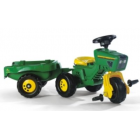 John Deere Rollytrac with trailer