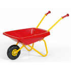 Trolley plastic, metal frame red