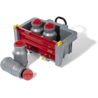 Rollybox, tilt mechanism + 2 milk jugs