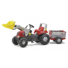 Rolly Junior with bucket and trolley