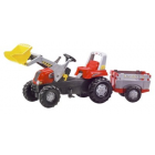 Rolly Junior with bucket and trolley