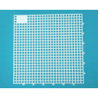 Large chessboard square white