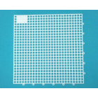 Large chessboard square white