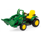 Детский электрический трактор John Deere с погрузчиком 12V