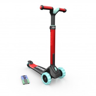 Scooter Nexo rouge, lumières LED en dessous, M105-24.77.10.00