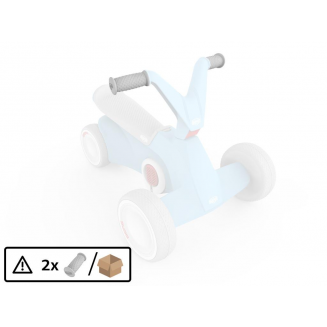 Handlebar grips rubber GO2 blue 2pcs, M105-51.24.30.09