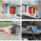 Trailer lights LED Bluetooth 13-pin