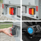 Trailer lights LED Bluetooth 7-pin