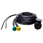 Ledningsnet 5m 13pin + 2x5pin +4m DC