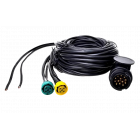 Johdinsarja 7m 13pin + 2x5pin +5m DC