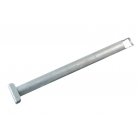 Support post 48mm 60cm galvanized