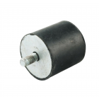 Gummibuffer til fjederspænde M8 41X38MM RUND