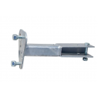 Spare wheel holder 30mm drawbar cross section