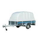 Trailer with cover Onroad CP300-LH EC0141