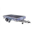 Remolque caja con frenos CP410-DRBH/2100kg