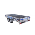 Remolque caja con frenos CP410-DRBH/2100kg