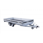 Alustaperävaunu CP500-DRB/drop/2850kg