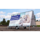 Advertising trailer 2.5x5m