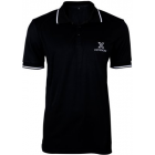 Oxford pikéskjorta svart M