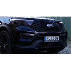 LED fjernbetjeningslys NUUK E-LINE på nummerpladen