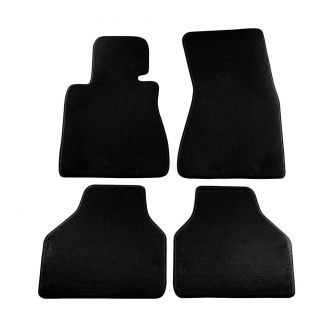 Tyyli 4kpl E65 7s 01-08 tekstiilimatto musta, S102-131313202