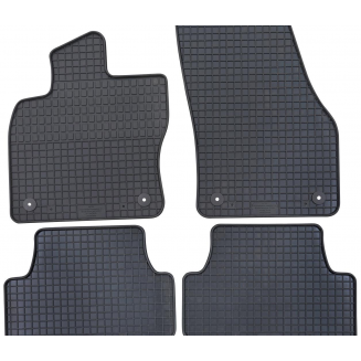 Skoda Karoq 11/17- alfombrillas de goma 4uds, S102-20110