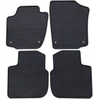 Skoda Rapid 12- rubber mats 4 pcs