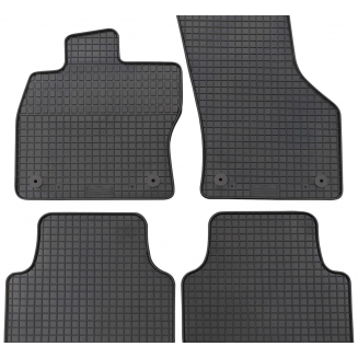 Skoda Octavia III 13- alfombrillas goma 4uds, S102-22210
