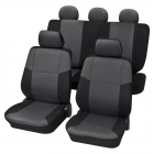 Seat cover Sylt, black SAB2 15 parts