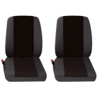 Seat covers Profi 1, red (for 1+1 seats)