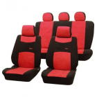 Seat covers Colori, red SAB1 Vario