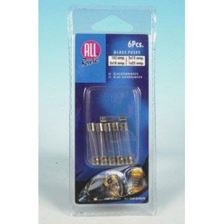 Set di protezioni in vetro. 6 pezzi 2-25A, S103-007311