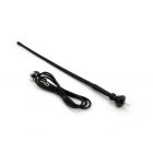 Antenni, joustava, 34cm, kaapeli 1,4m, M5mm