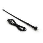 Antenni, joustava, 34cm, kaapeli 1,4m, M5mm