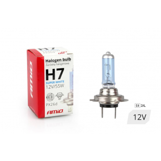 H7, 55W, 12V, super valge, PX26D,E4, S103-01157
