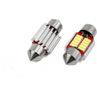 LED spuldzes 2gab.Canbus 10 smd 12/24V, 31*12