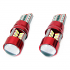 Bombillas LED 2 piezas, 27SMD, 12/24V T10,