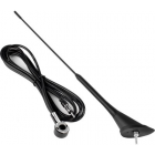 Antenna 40cm, black, 3m cable, M5mm