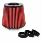 Air filter carbon rim, 3 adapters