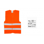 Ohutusvest oranz, XL, 100% polüester