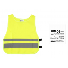 Childrens reflector vest, CE certificate