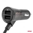 Chargeur de téléphone avant-arrière 4*usb, 12/24