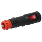 Cable end with switch 12/24V