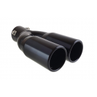 Äänenvaimentimen suutin tupla 35-50mm musta