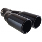 Äänenvaimentimen suutin tupla 35-50mm musta