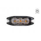 Flasher for grille 12/24V, led 3*3W, E9