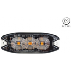 Flasher for grille 12/24V, led 3*3W, E9