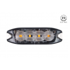 Vilkku säleikkölle 12/24V, led 4*3W, E9
