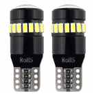 Led polttimot 2 kpl, canbus, 18+1SMD, T10, 12/24V